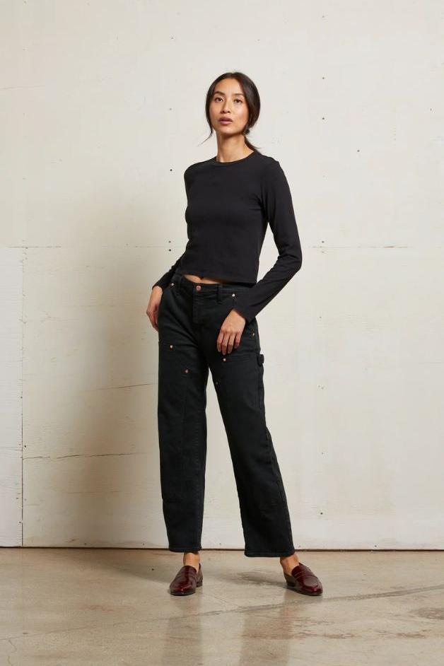 Perfect White Tee - Jamie Cotton Long Sleeve Tee