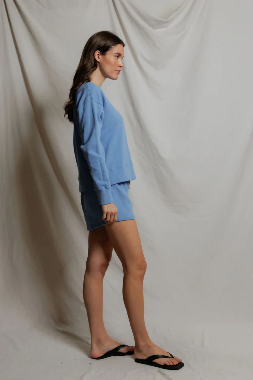 Perfect White Tee - Tyler - Pacific Blue