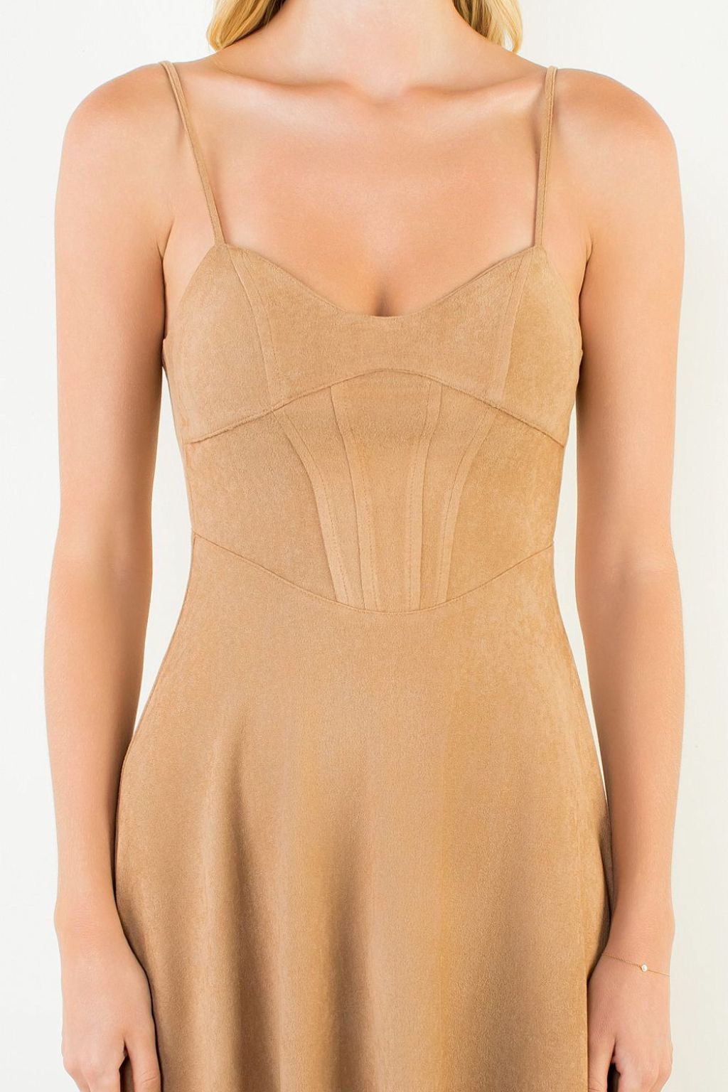 Olive and Bette's - Sueded Strappy Dress