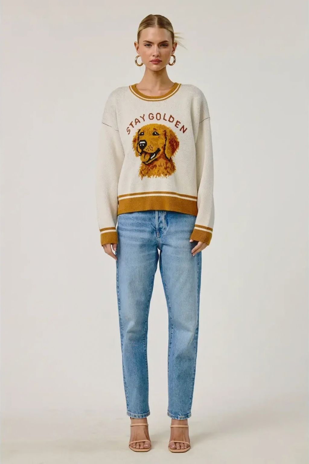 Olive and Bette's - Stay Golden Sweater