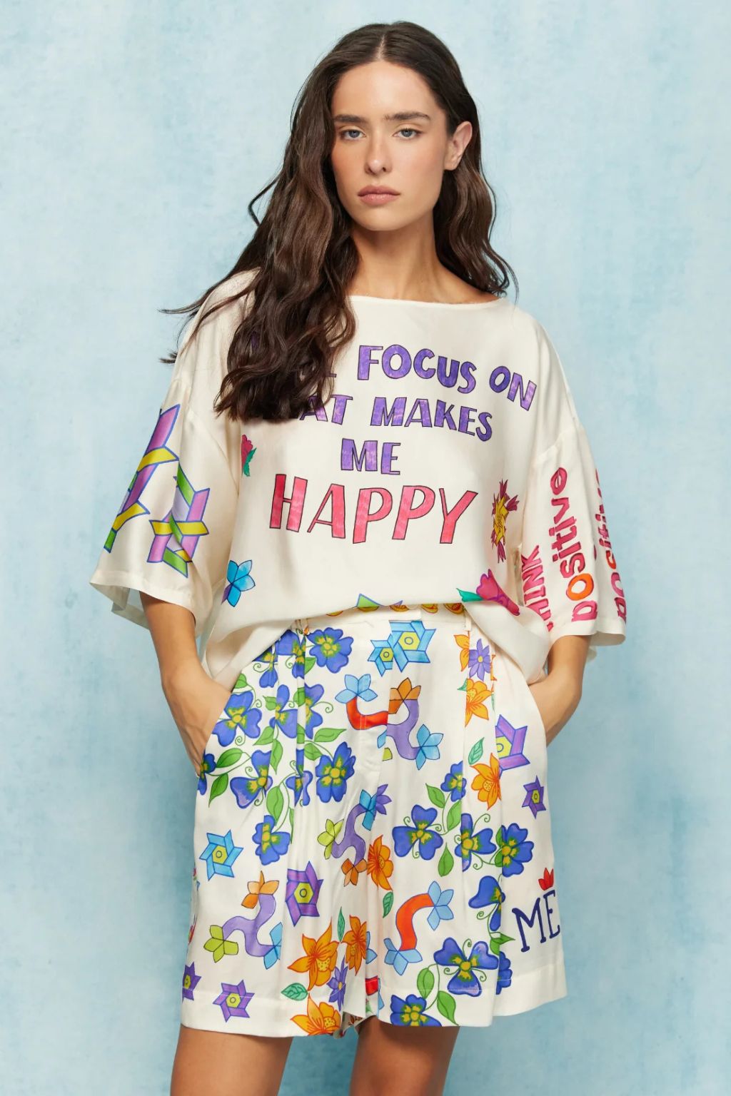 Me369 - Dina Pleated Shorts