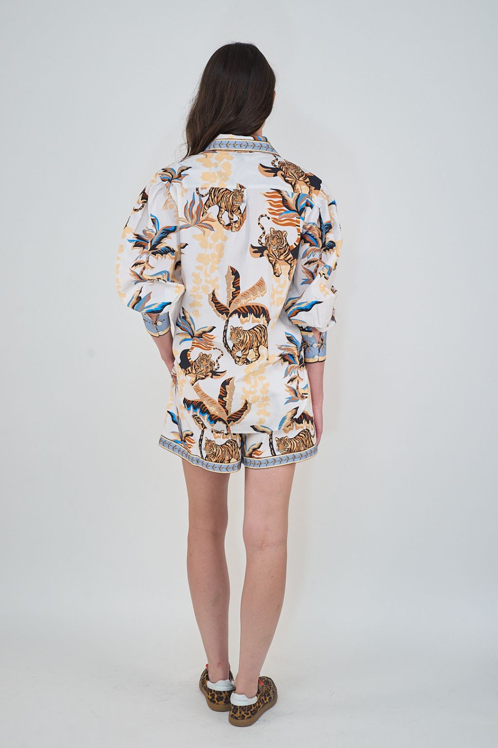 Las Surenas - Shirt Bali Tiger White