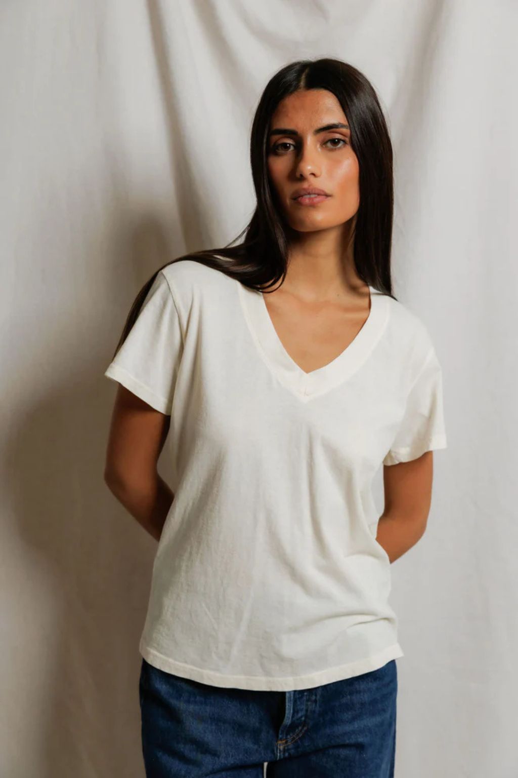 Perfect White Tee - Hendrix - Bright Ivory