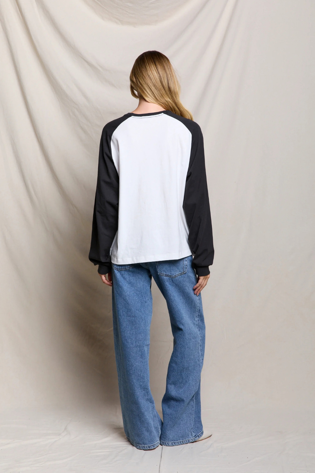 Perfect White Tee - Jacky Baseball Tee