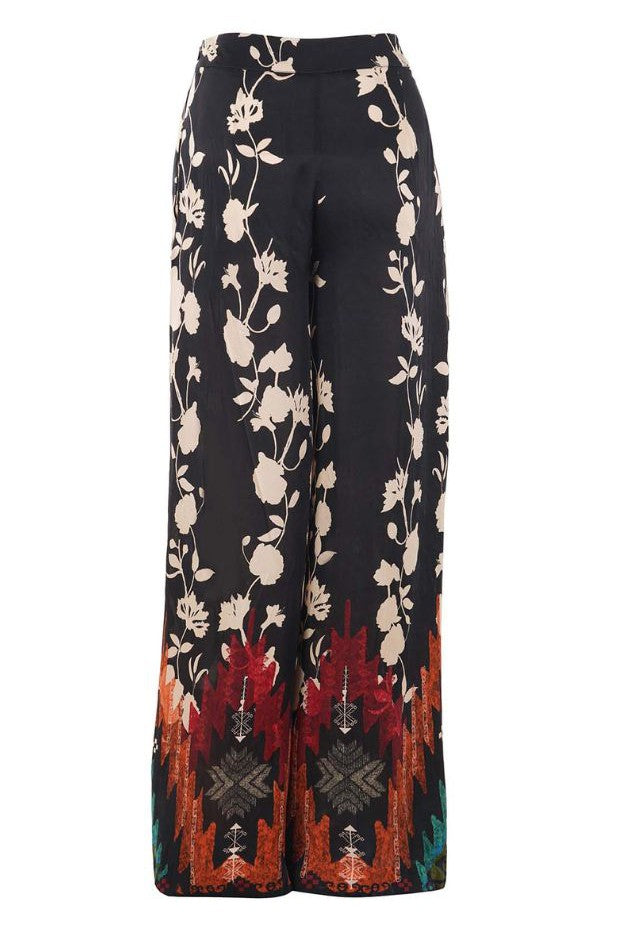 La Fuori - Dari Printed Silk Pant