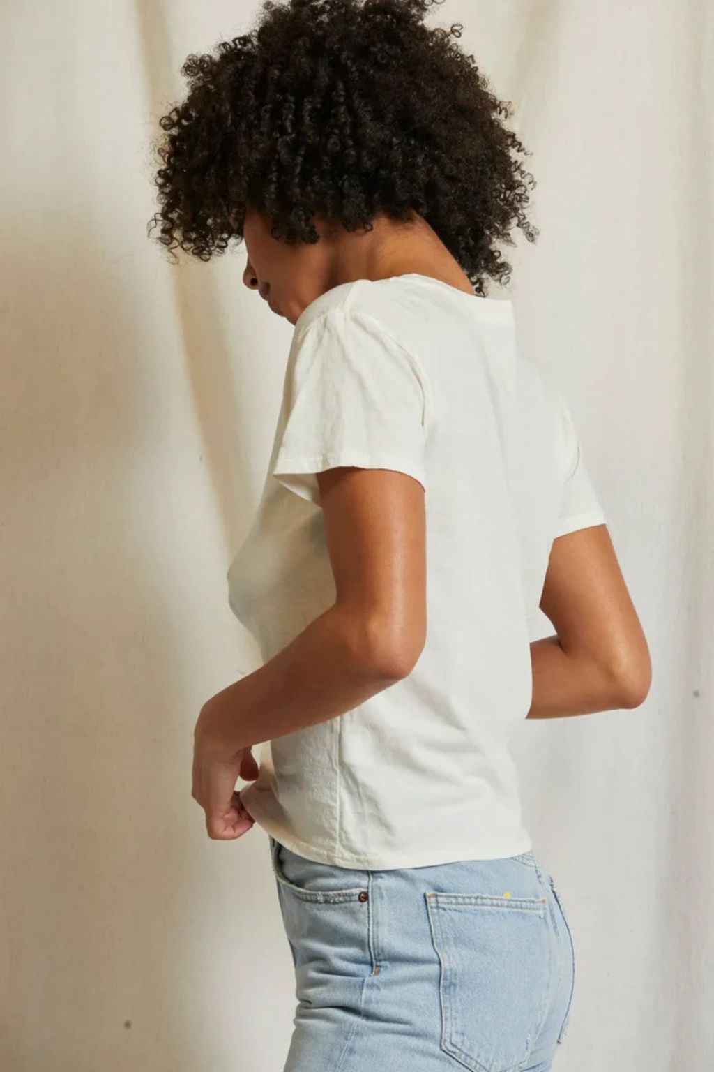 Perfect White Tee - Harley - Bright Ivory