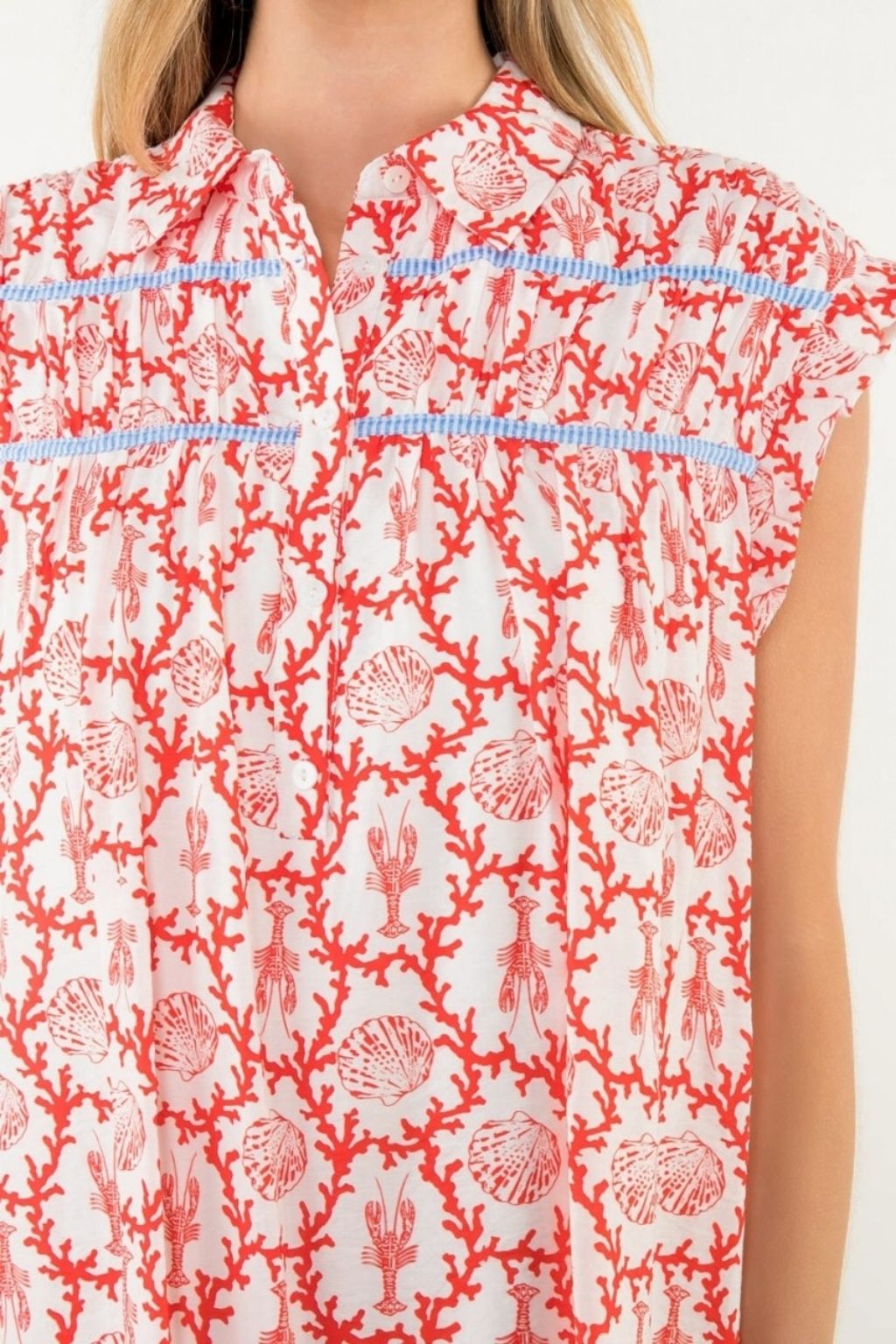 Olive and Bette's - Shell Print Dress