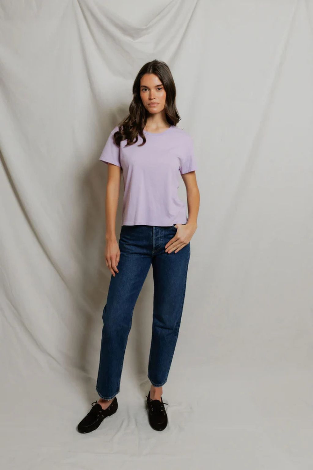 Perfect White Tee - Harley Boxy Tee