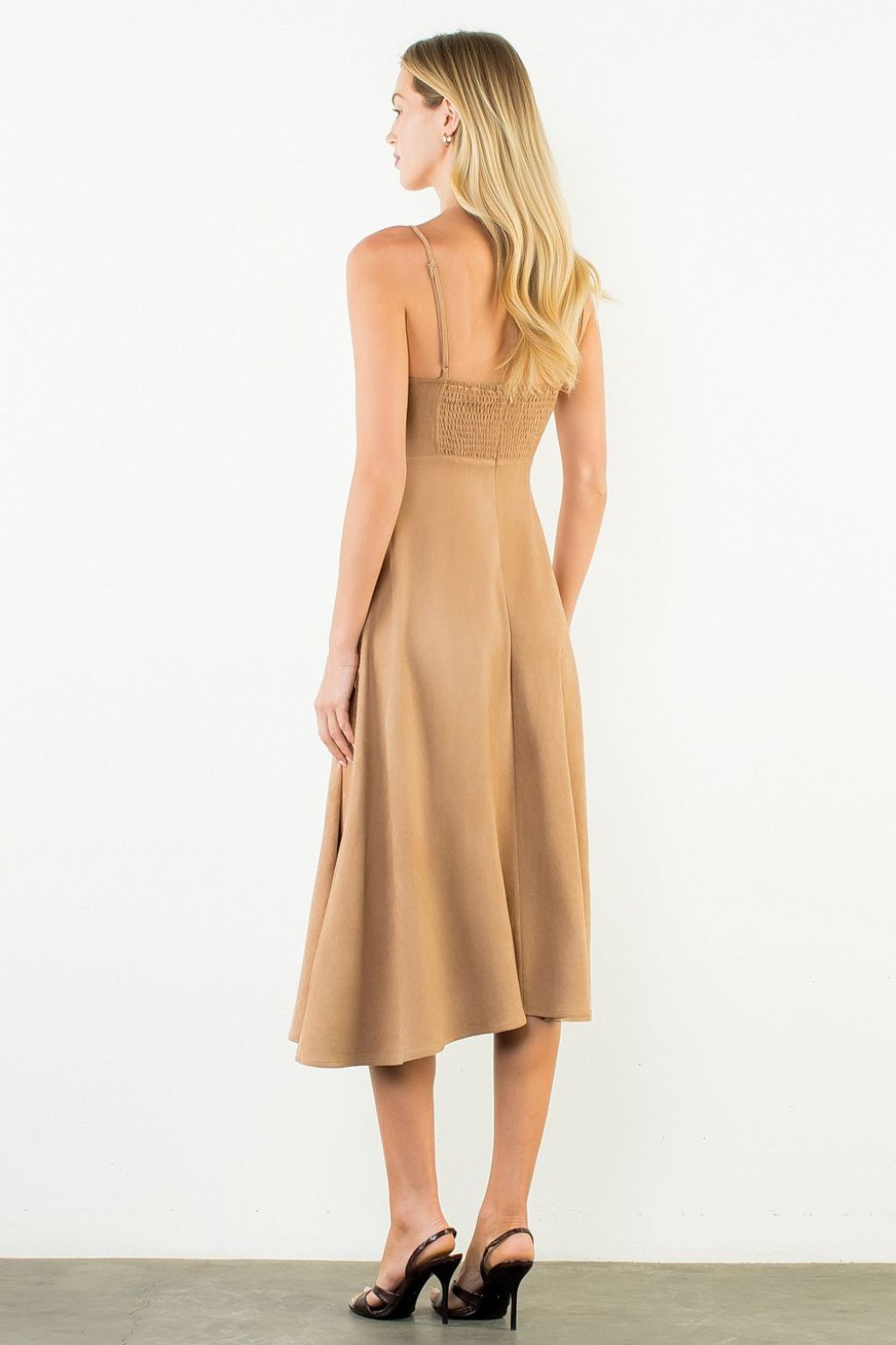 Olive and Bette's - Sueded Strappy Dress
