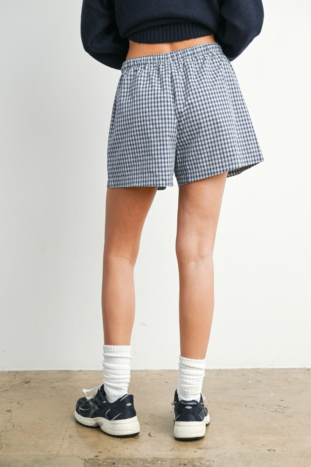 Road G - Gingham Tie Front Short