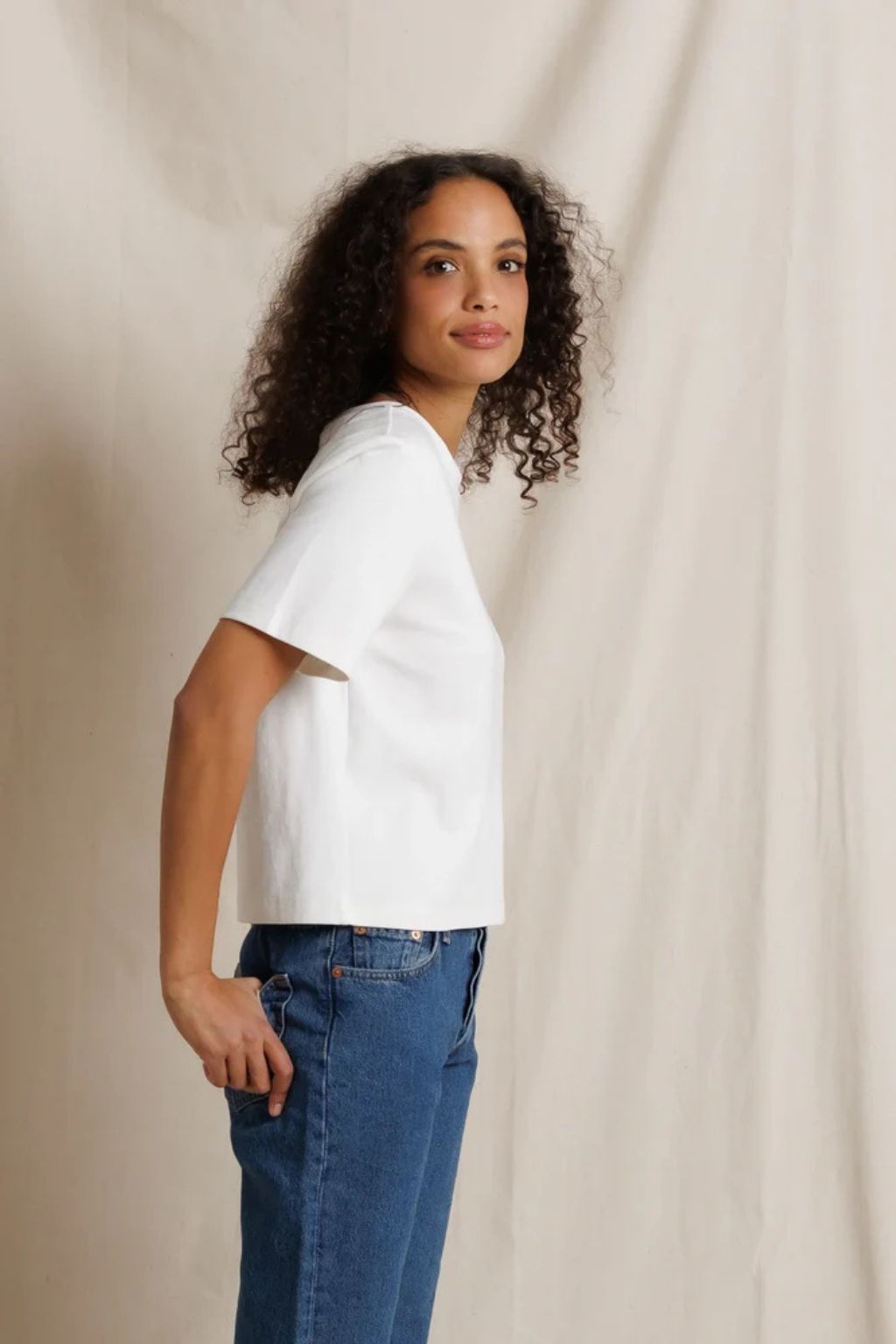 Perfect White Tee - Atlas Crewneck Tee