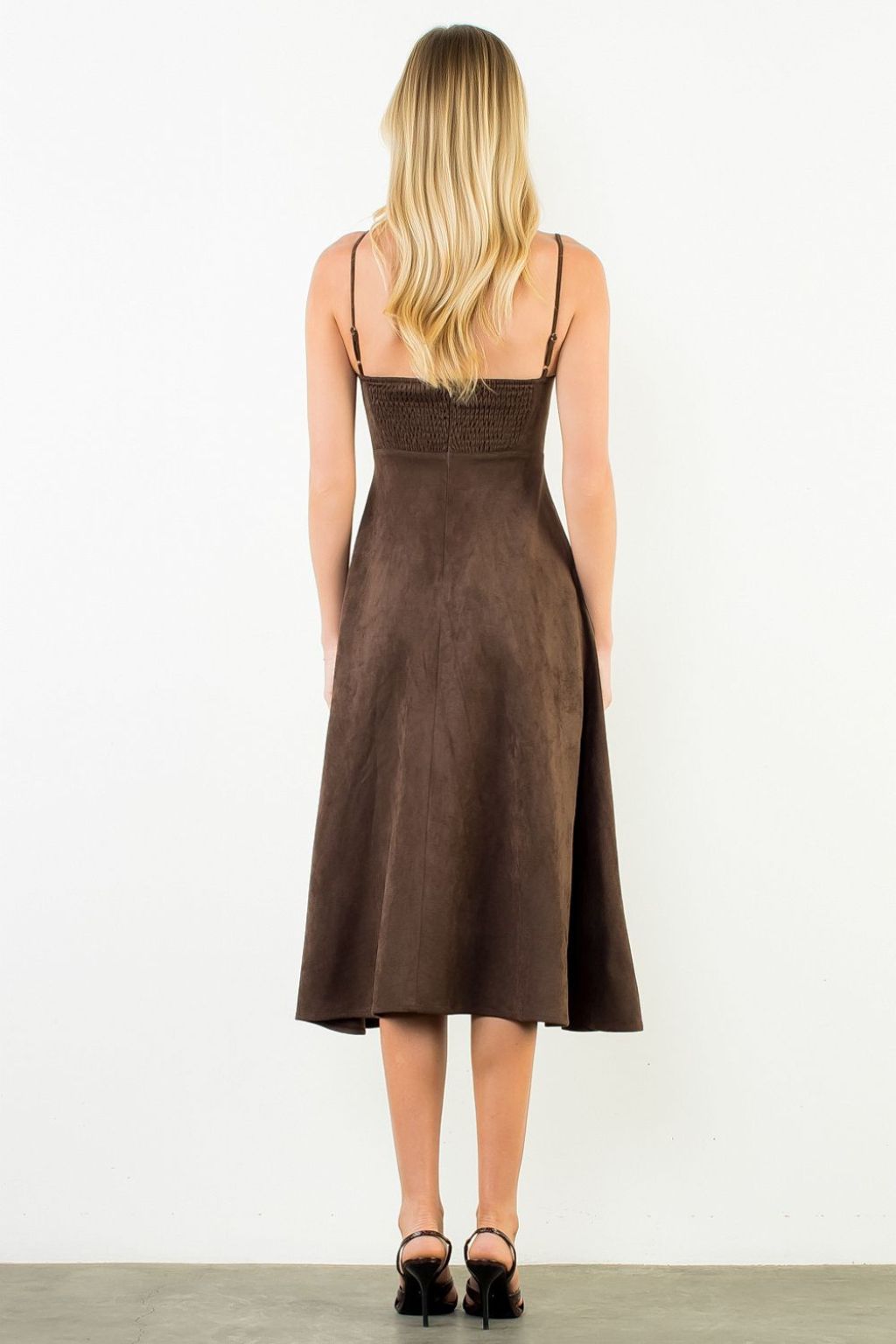 Olive and Bette's - Sueded Strappy Dress