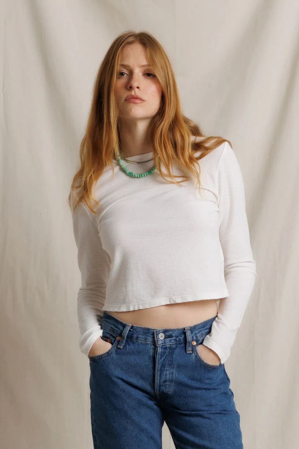 Perfect White Tee - Jamie Long Sleeve Tee