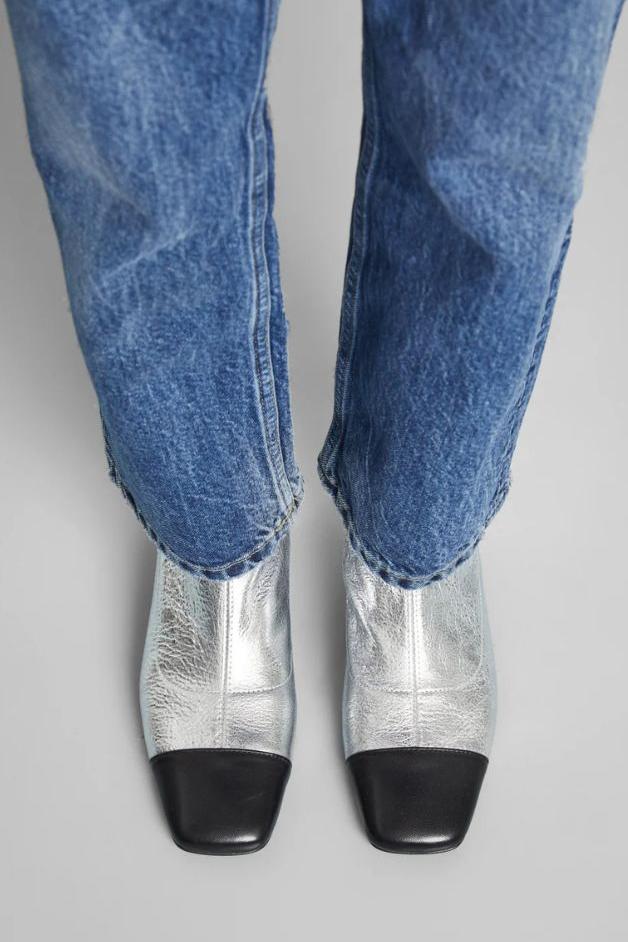 Augusta - Laurie Ankle Boot - Silver