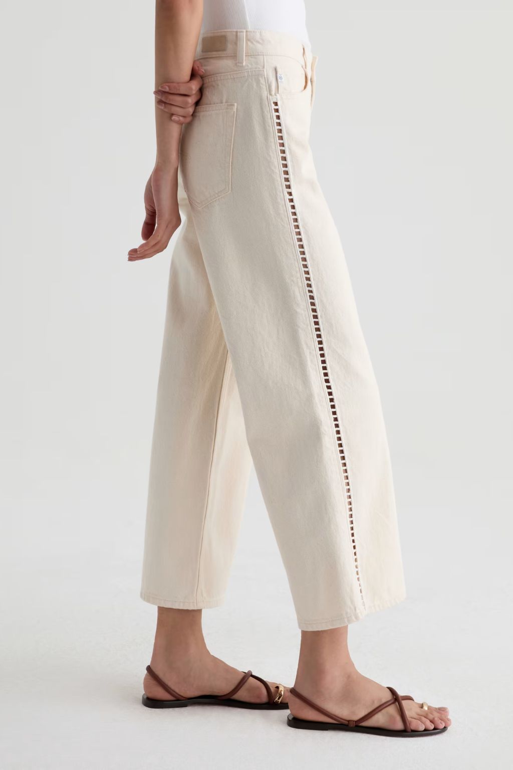 AG - Saige Wide Leg Crop - Fresh Air