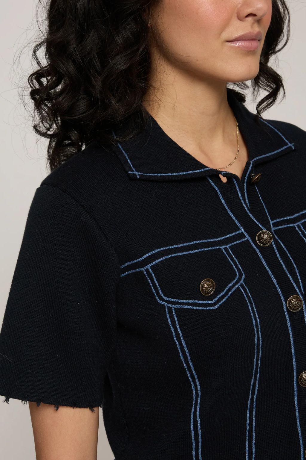 Autumn Cashmere - S/S "Denim" Jacket