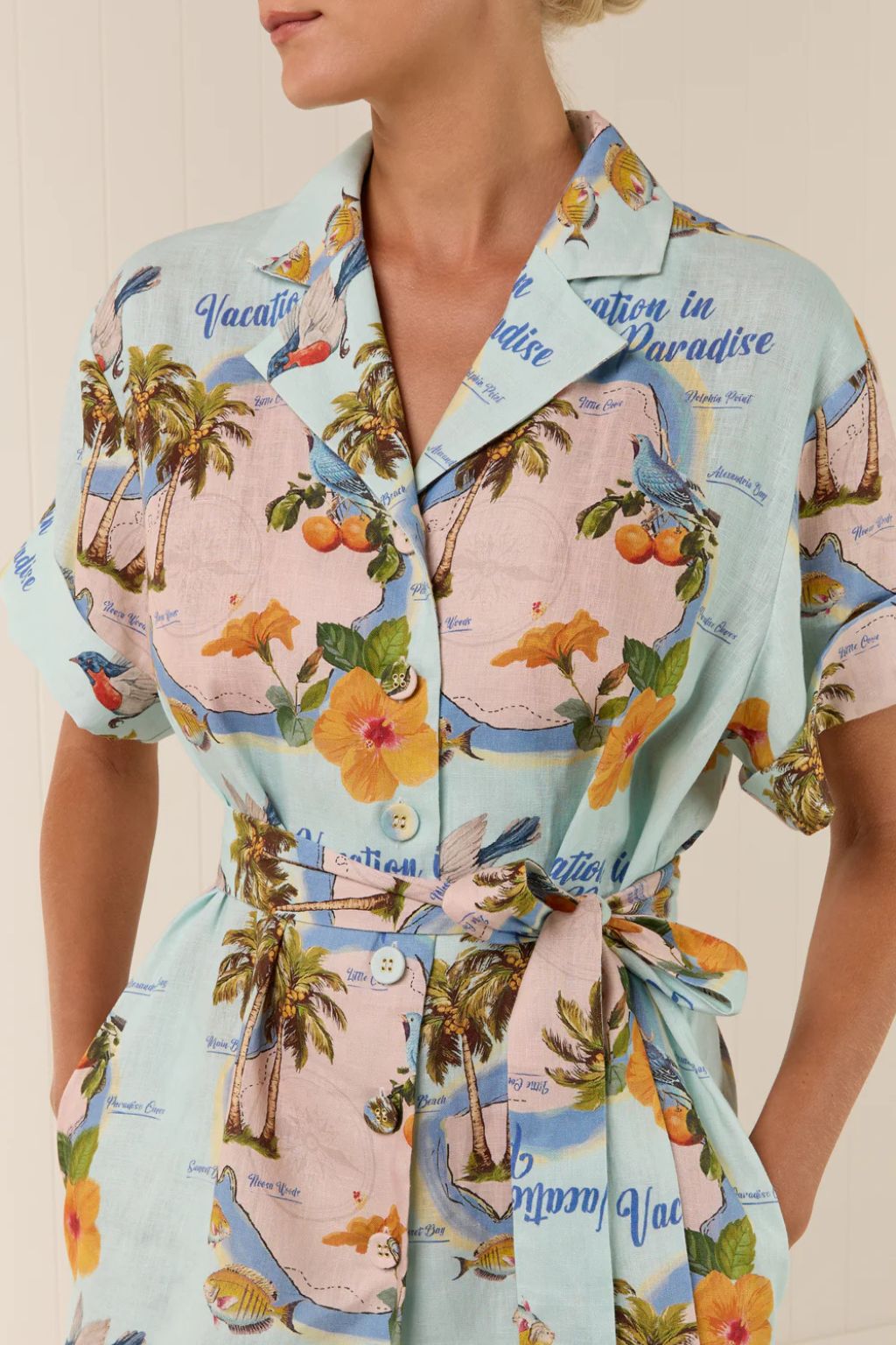 Palm Noosa - Rey Dress - Palm Paradise