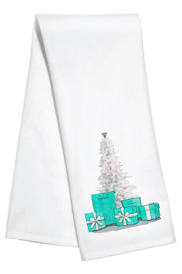 Toss Designs - Blue Tree Guest Towel