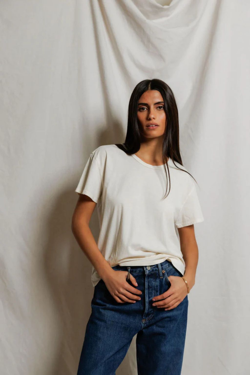 Perfect White Tee - Harley - Bright Ivory