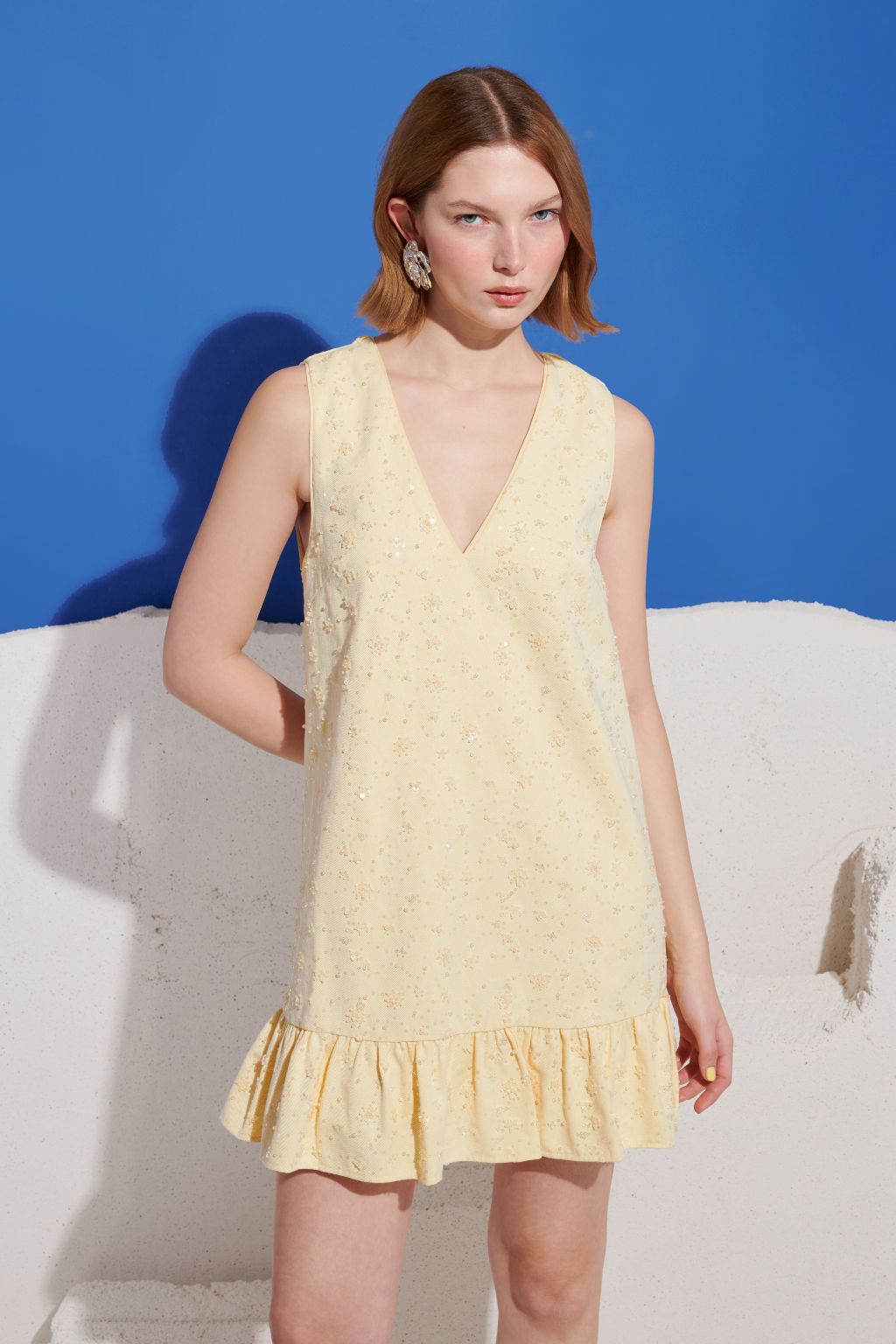 Sister Jane - Lemon Zest Mini Dress
