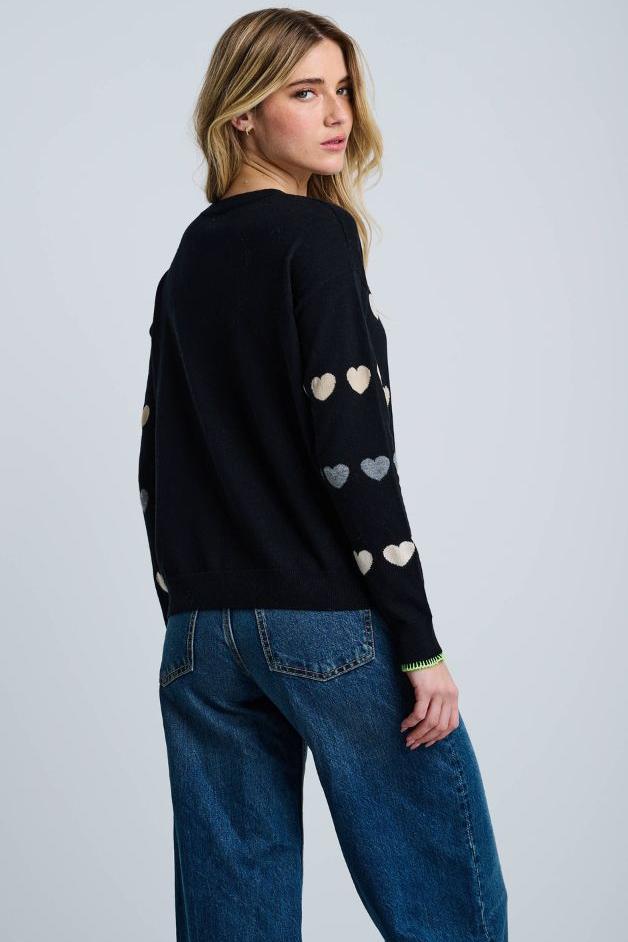 Lisa Todd - Love Track Heart Sweater