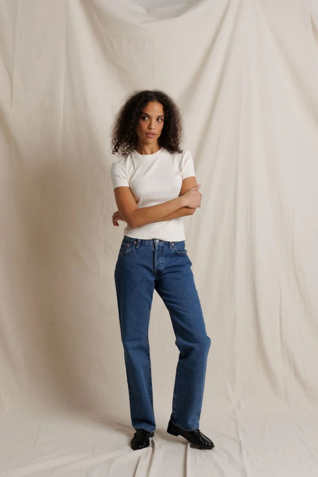 Perfect White Tee - Lili Short Sleeve Tee