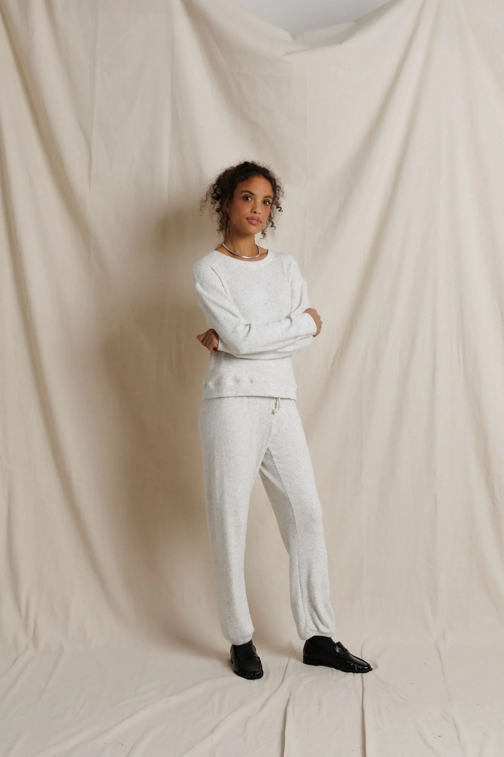 Perfect White Tee - Brynn Sweatpant