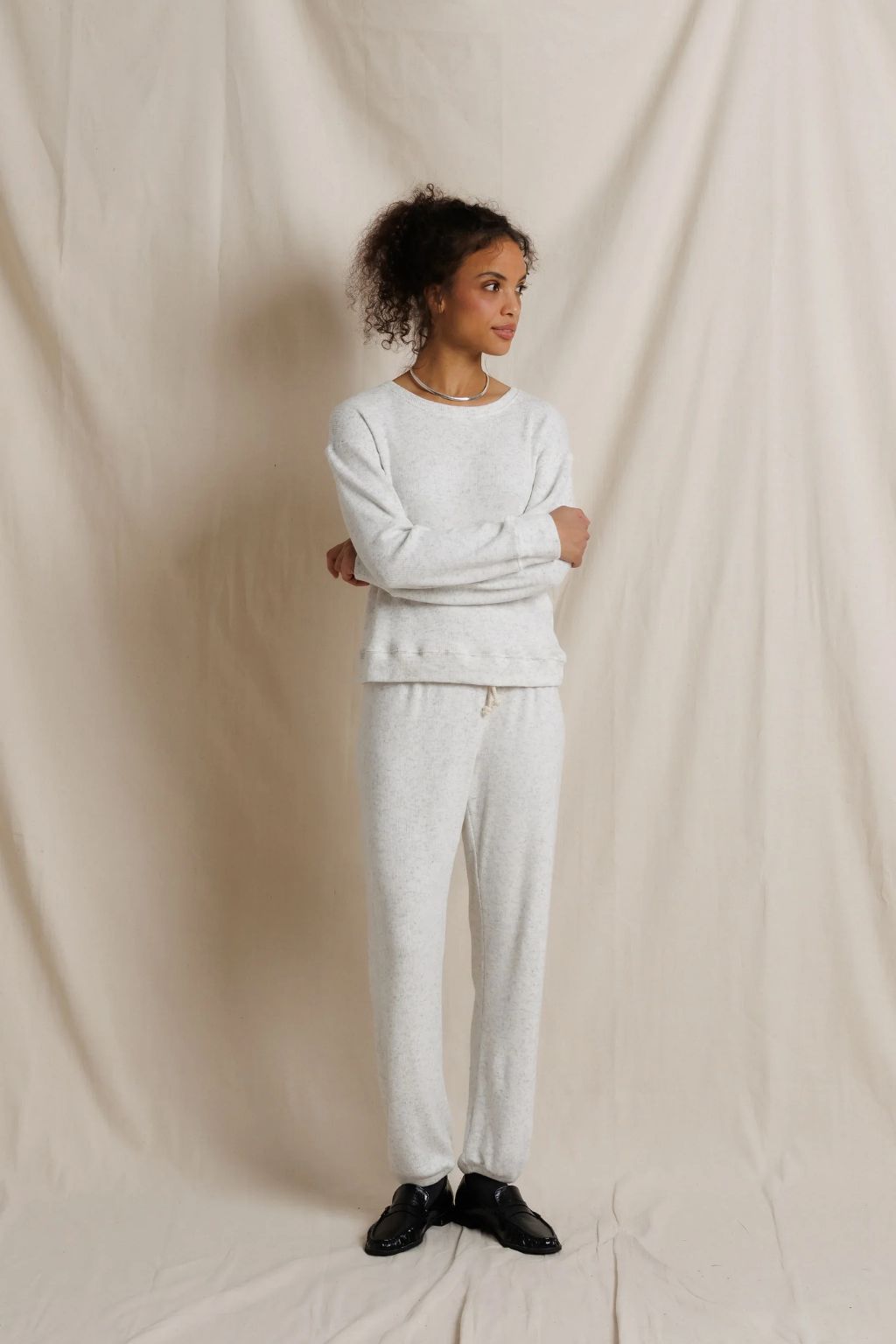Perfect White Tee - Brinley Sweatshirt