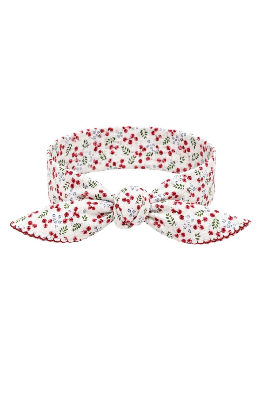 Olive and Bette's - Printed Bandana cherry