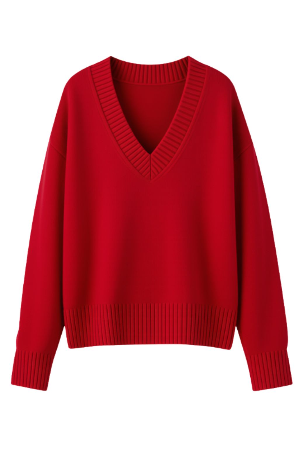 Road G - Cashmere Oversized Boyfriend V-Neck — Olive & Bette's
