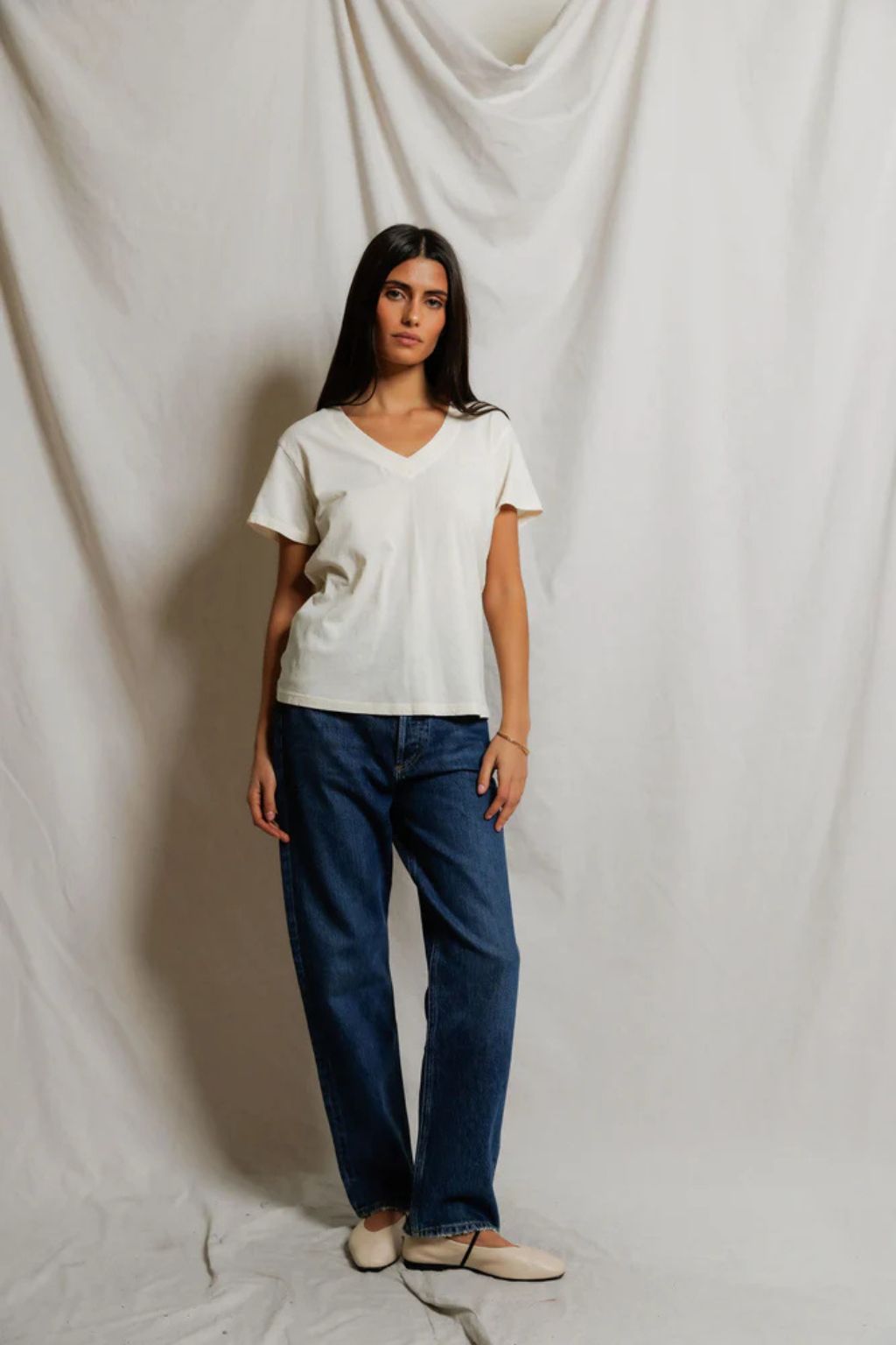 Perfect White Tee - Hendrix - Bright Ivory
