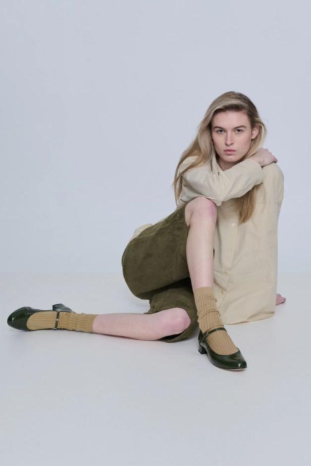 Augusta - Emilia Glossy - Khaki