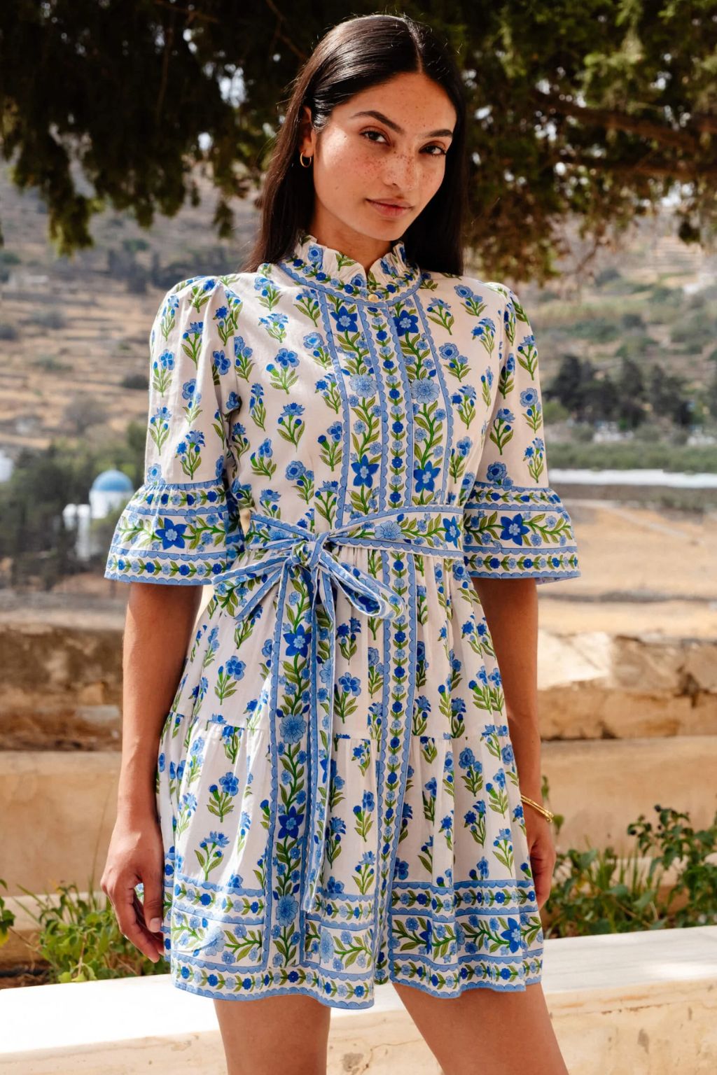 Pink City Prints - Gemma Mini Dress