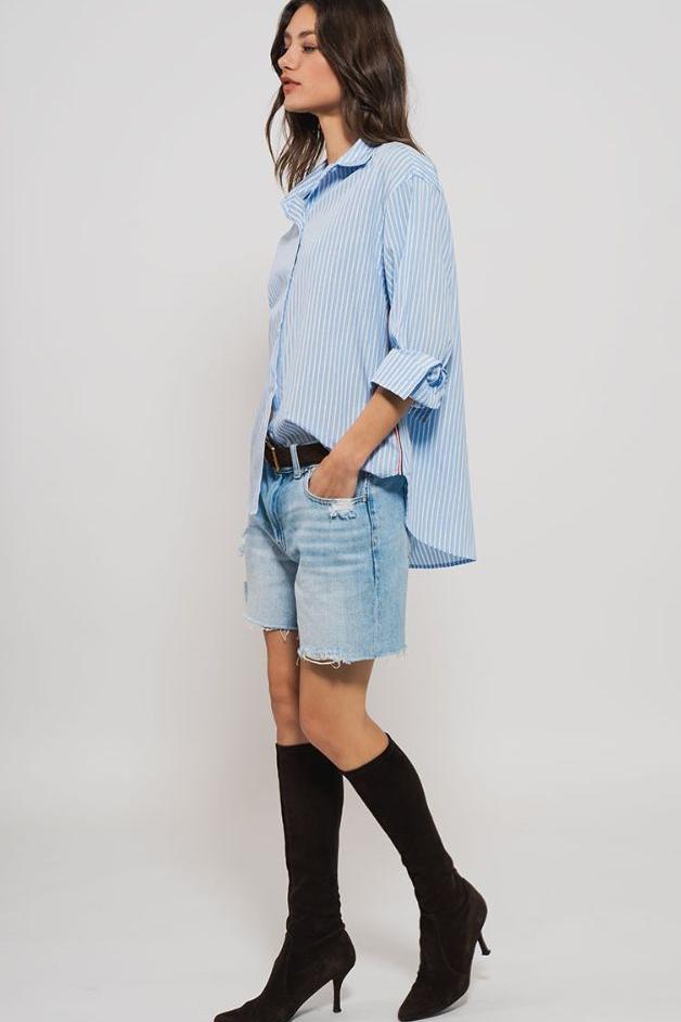 Olive and Bette's - Twill Tape Detail Button Down Shirt