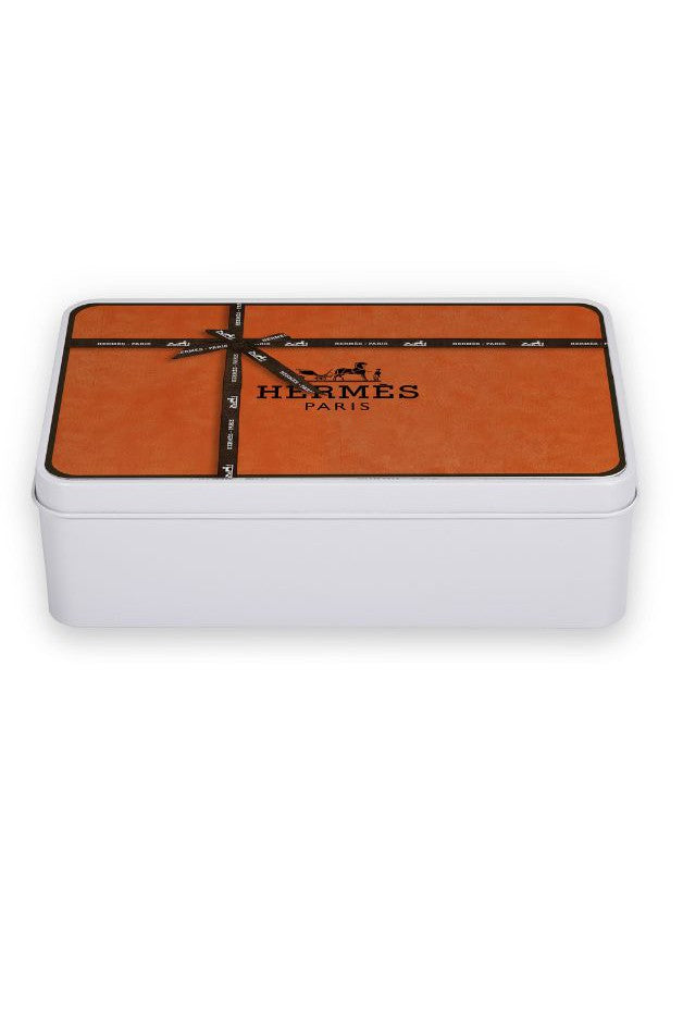 Toss Designs - Orange Bow Treasure Box