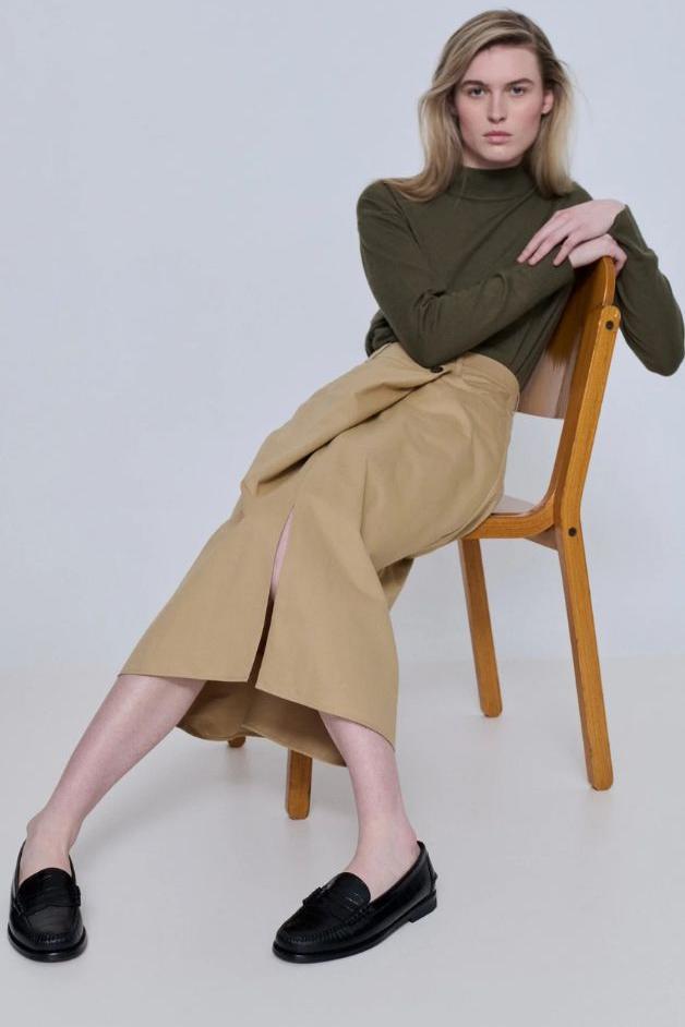 Augusta - Zoe Loafer Croc-Effect