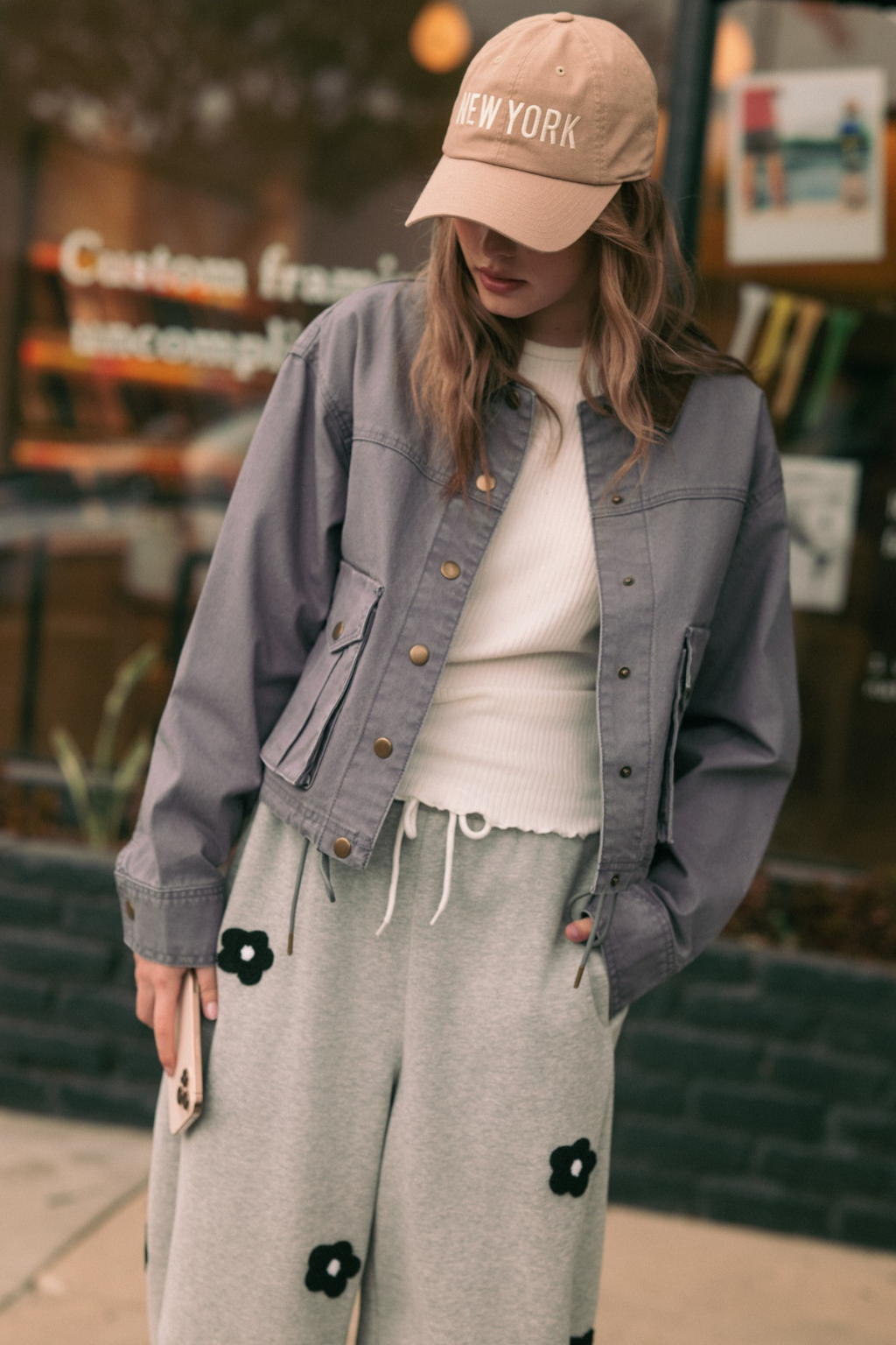 Road G - Utility Jacket With Contrast Collar