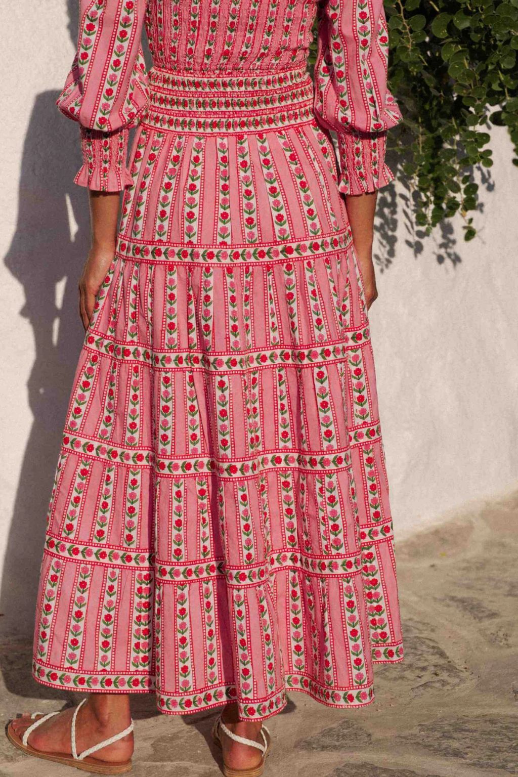 Pink City Prints - Rah Rah Maxi Skirt - Alpine Rose
