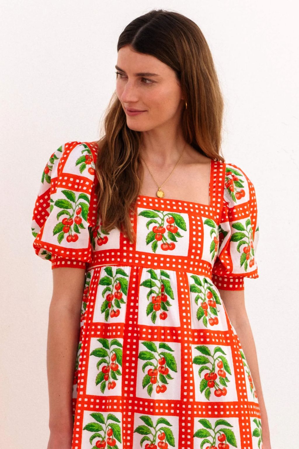 Pink City Prints - Elizabeth Maxi Dress - Cherry Picnic