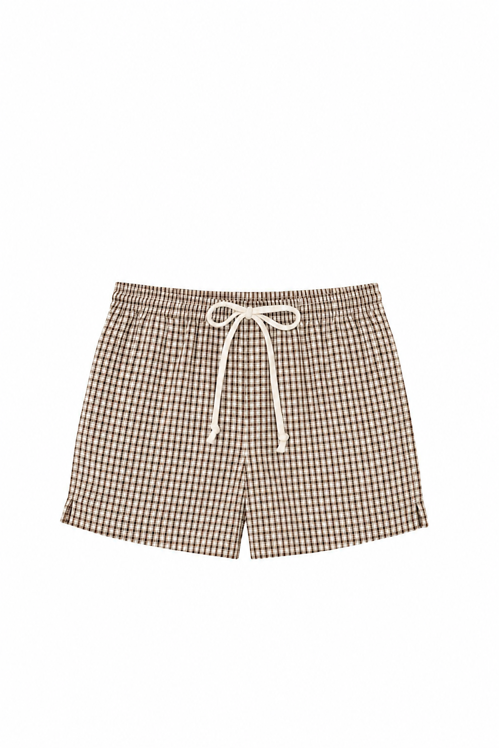 Road G - Gingham Tie Front Short