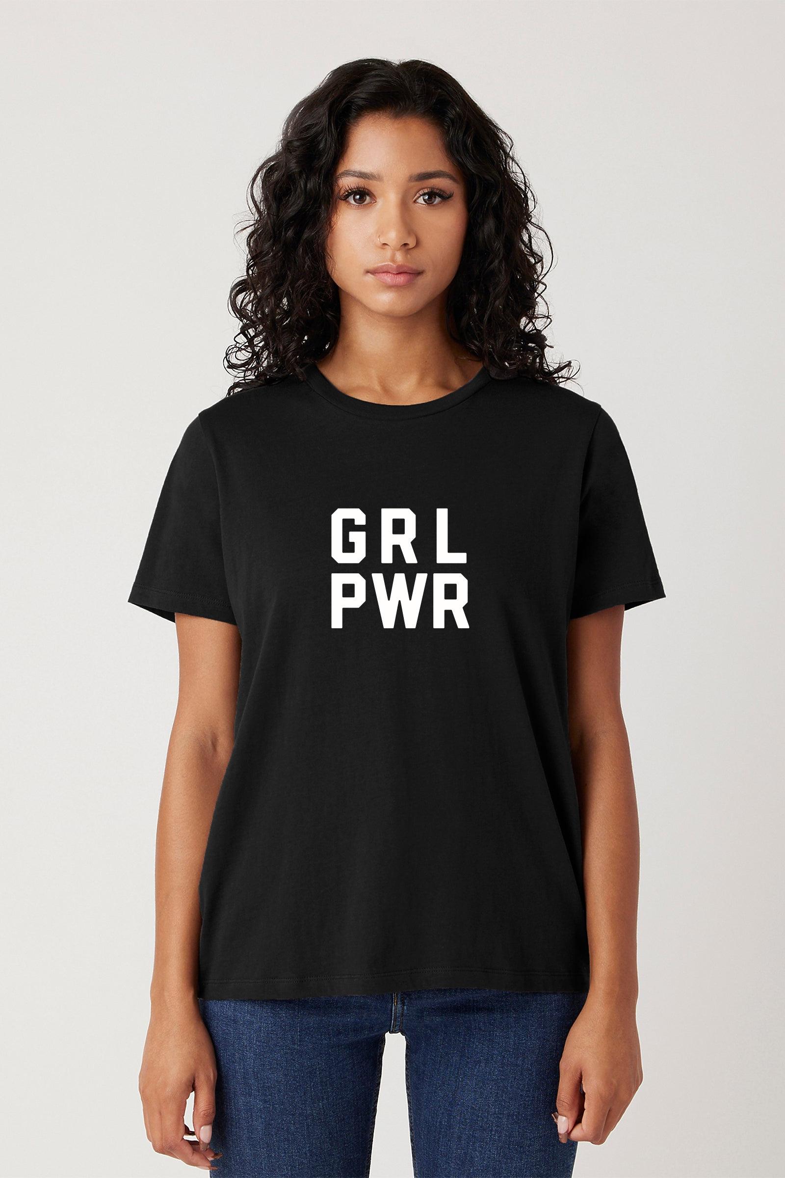 Olive and Bette's  - GRL Power T- shirt - Black