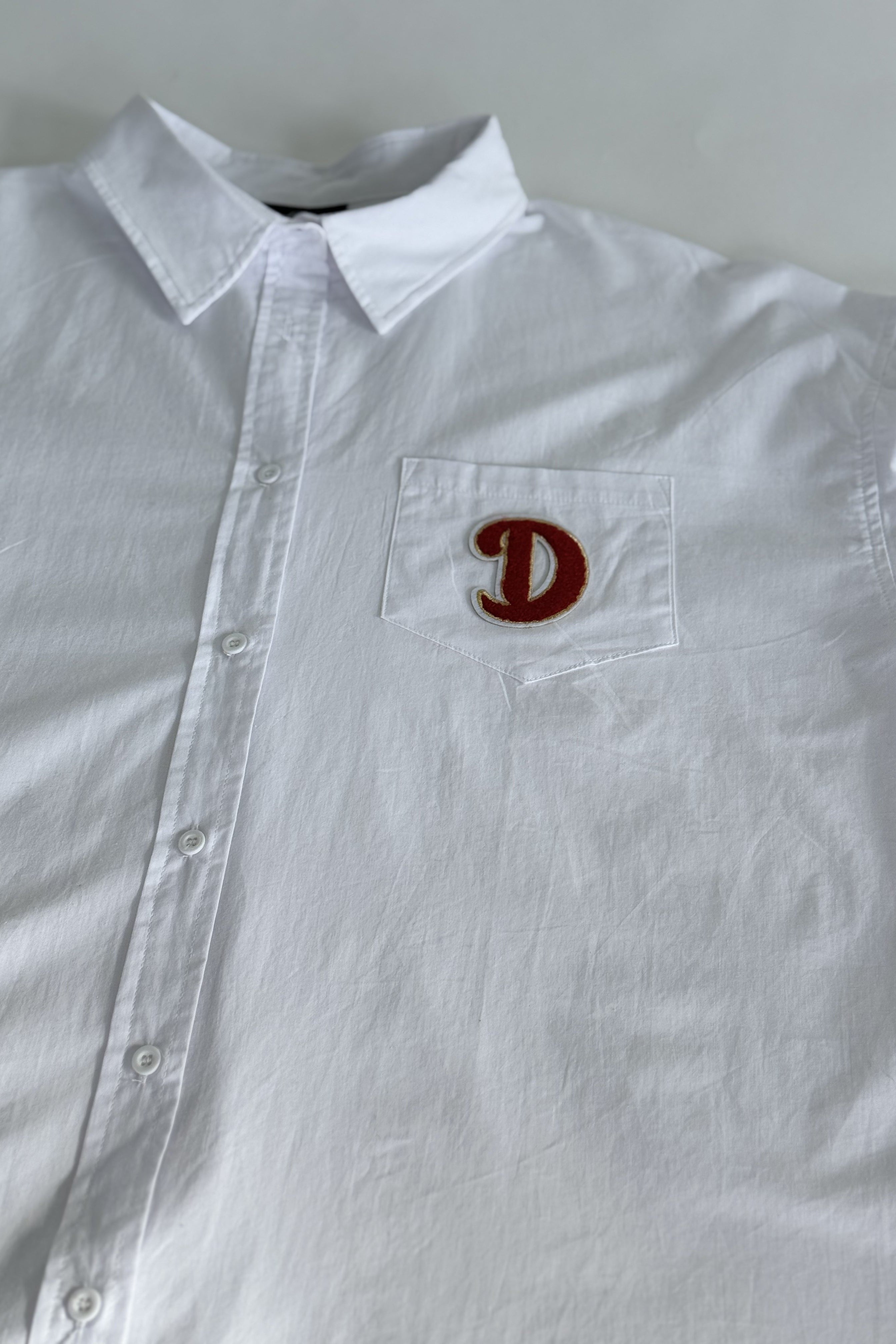 12 Days Custom Initial Button Down