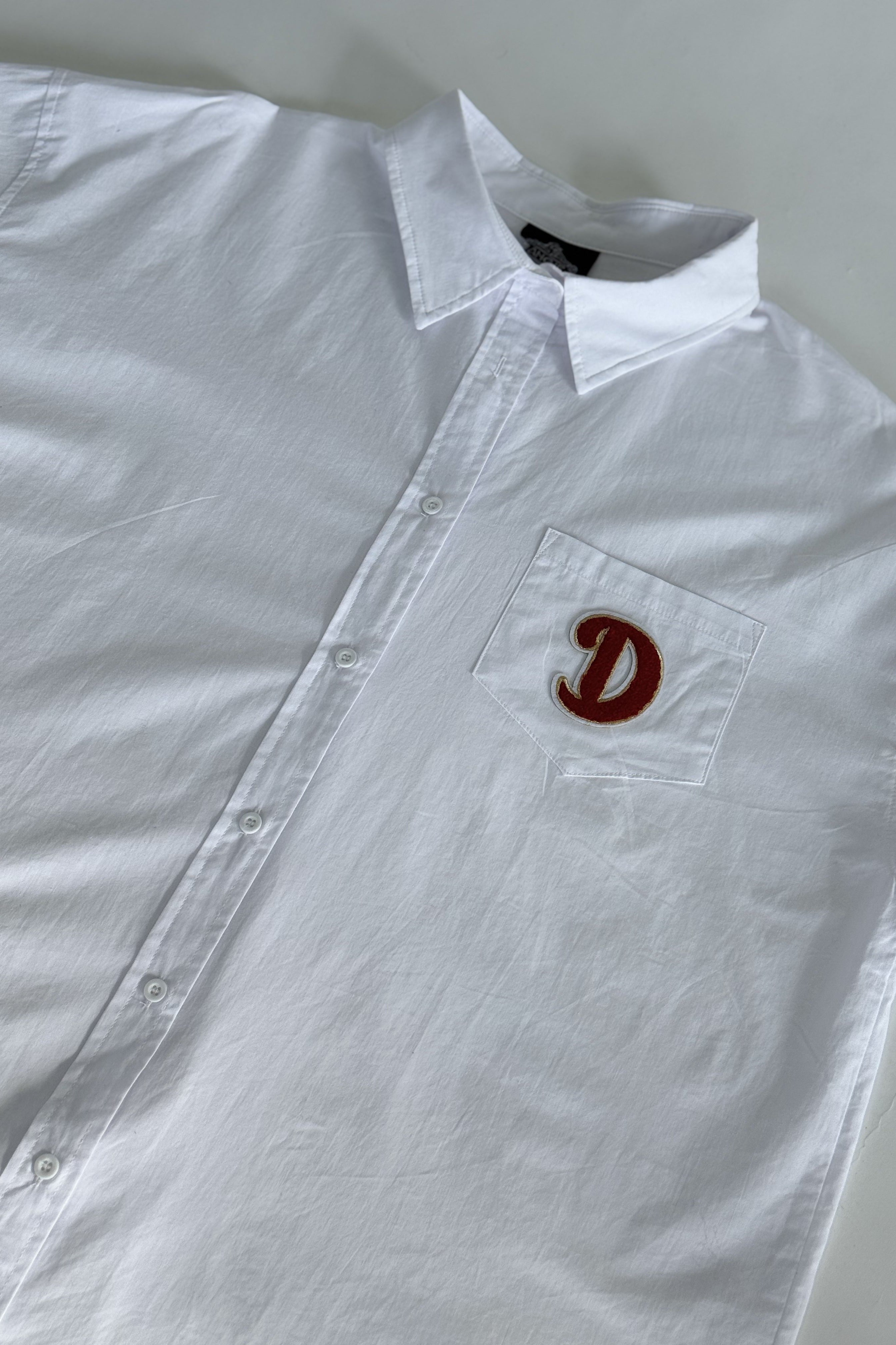 12 Days Custom Initial Button Down