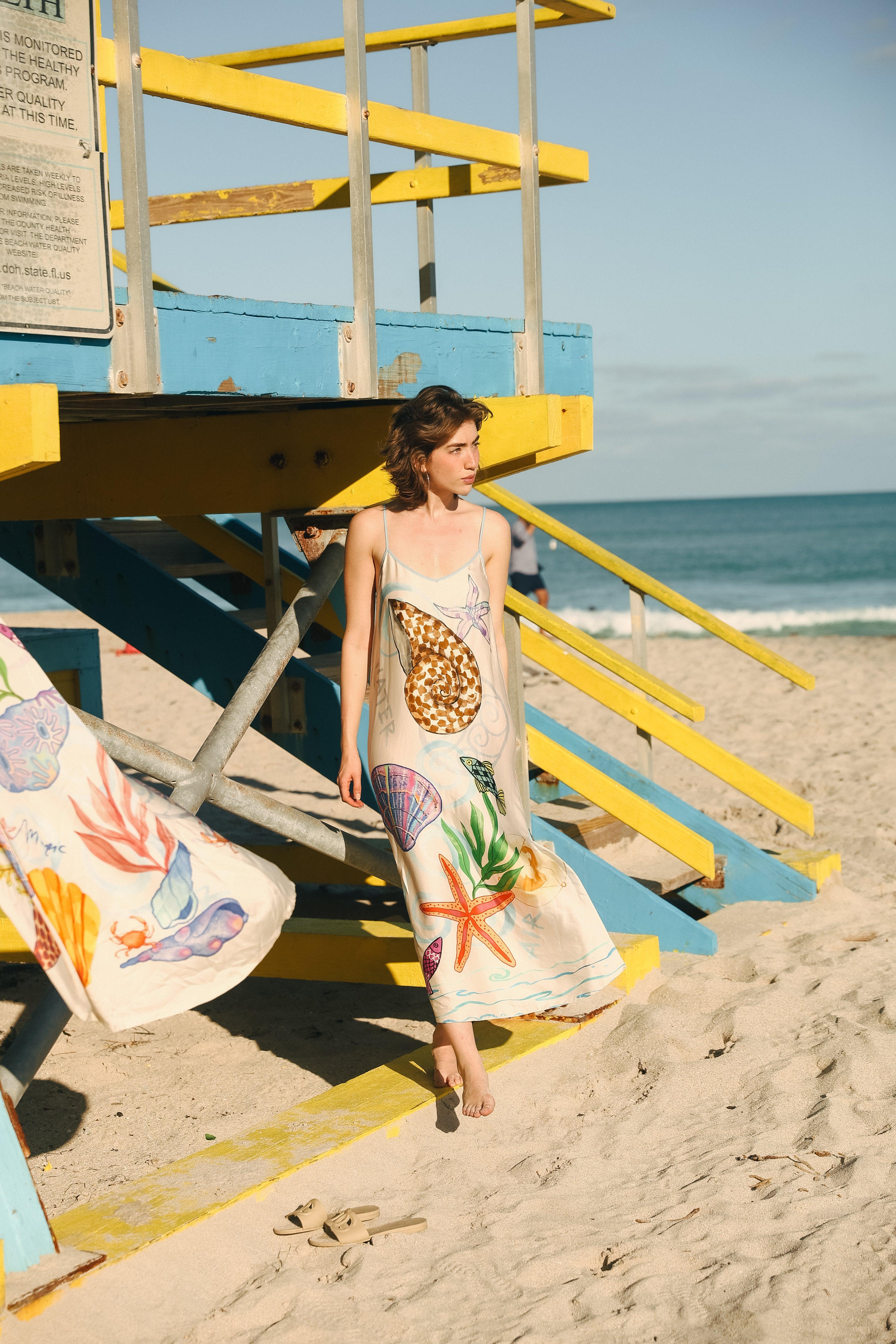 Me369 - Olivia Camisole Dress - Magic Ocean