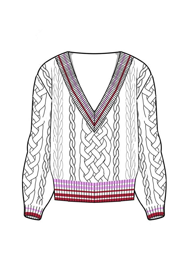 Open Fisherman Cable Tennis V