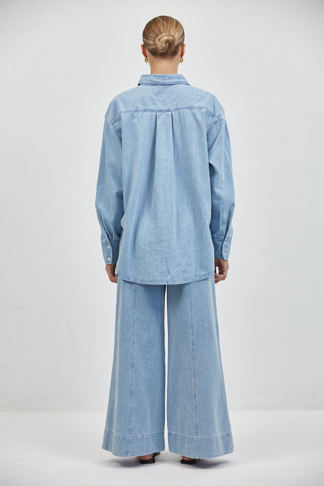Road G - Sainte Shirt - Denim Blue