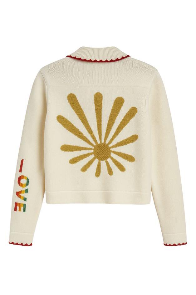 Me369 - Josephine Sweater Jacket - White — Olive & Bette's
