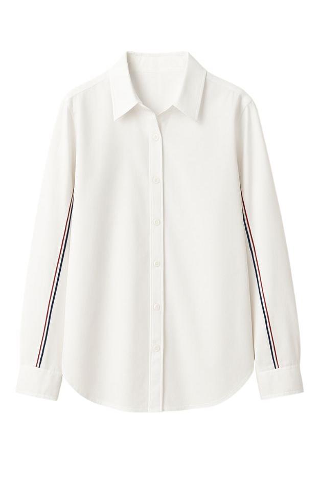 Olive and Bette's - Twill Tape Detail Button Down Shirt