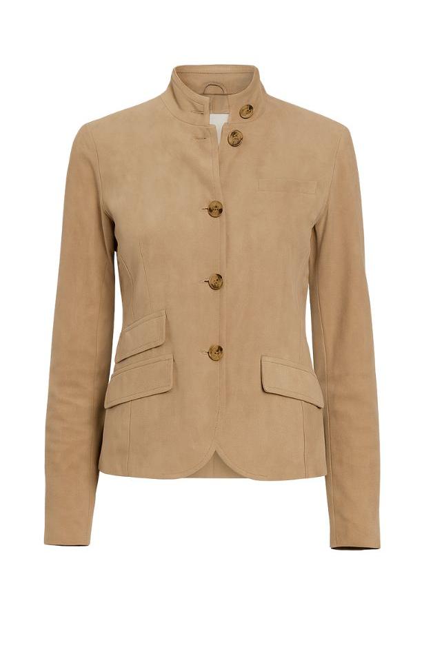 Drew - Jordan Corduroy Jacket - Camel