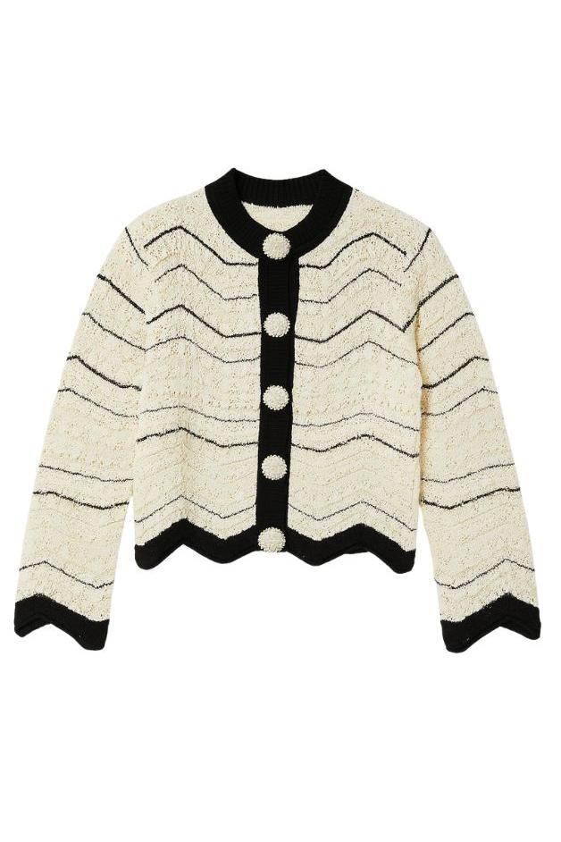 Cecilia Prado - Ivete Short Cardigan - Off White